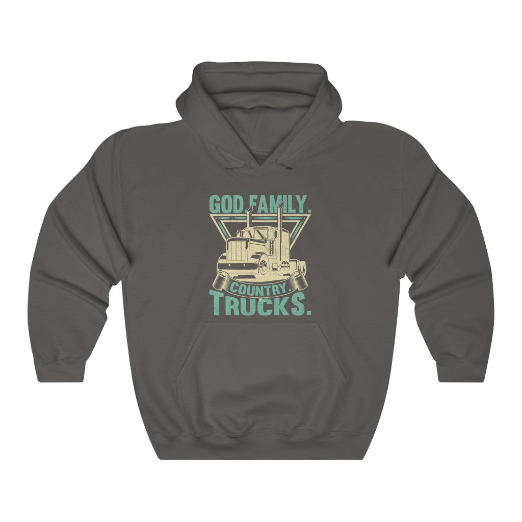 God Family Country Trucks