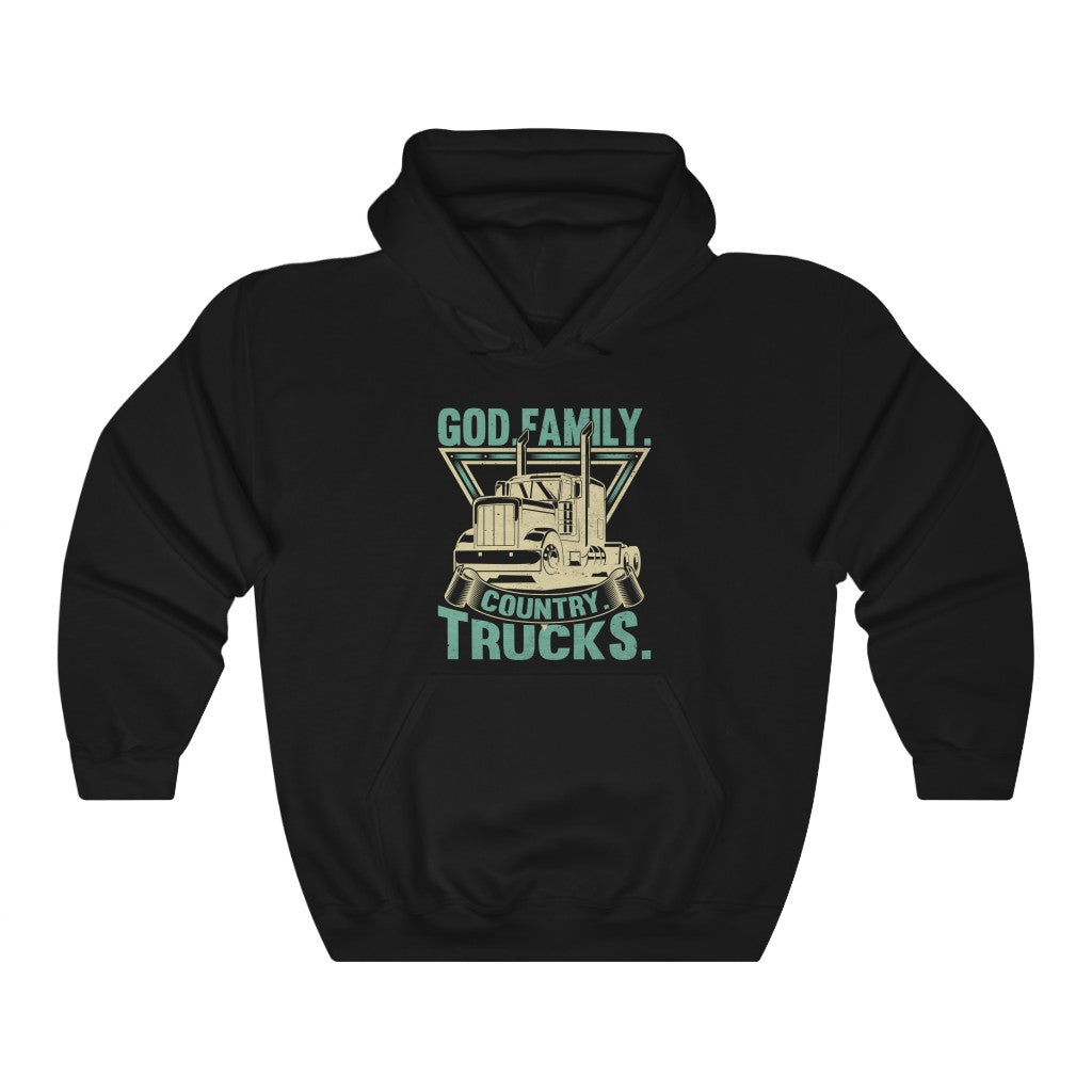 God Family Country Trucks