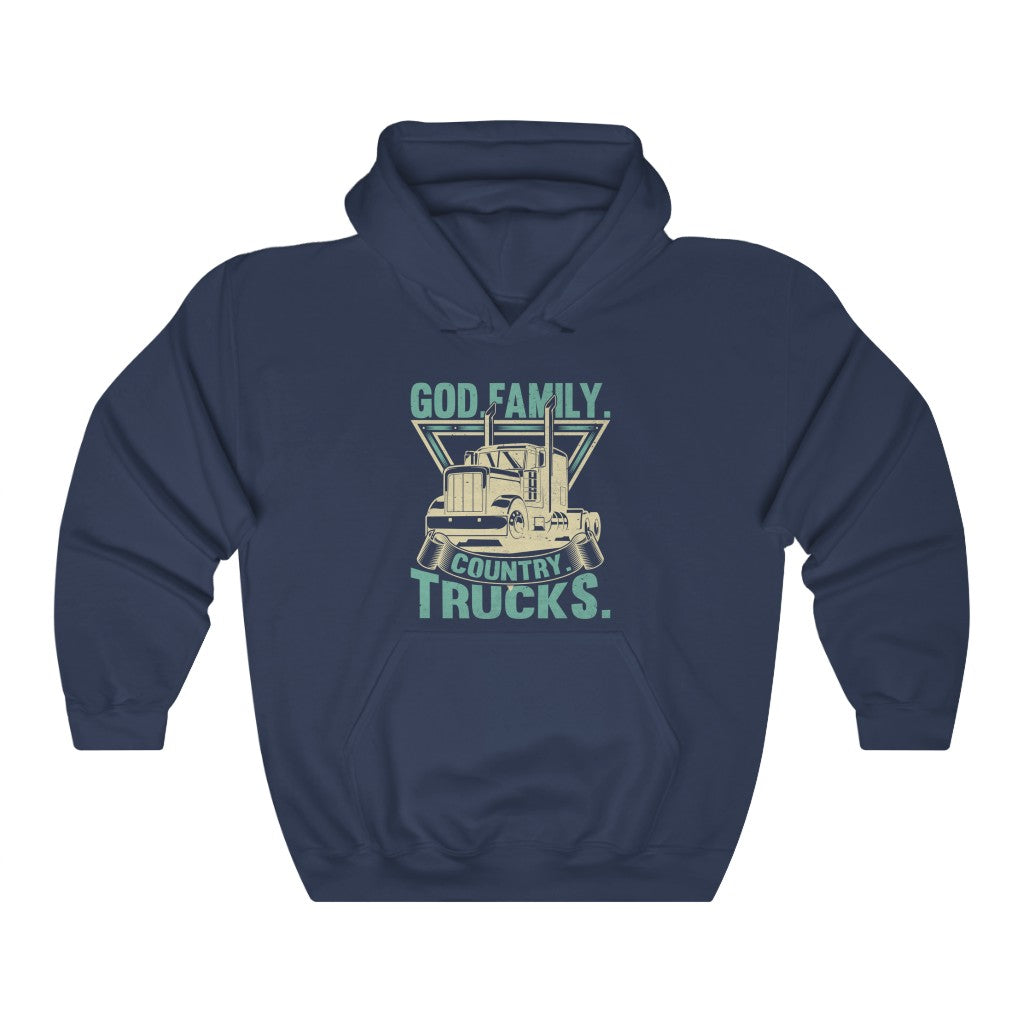 God Family Country Trucks