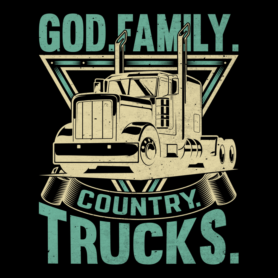 God Family Country Trucks