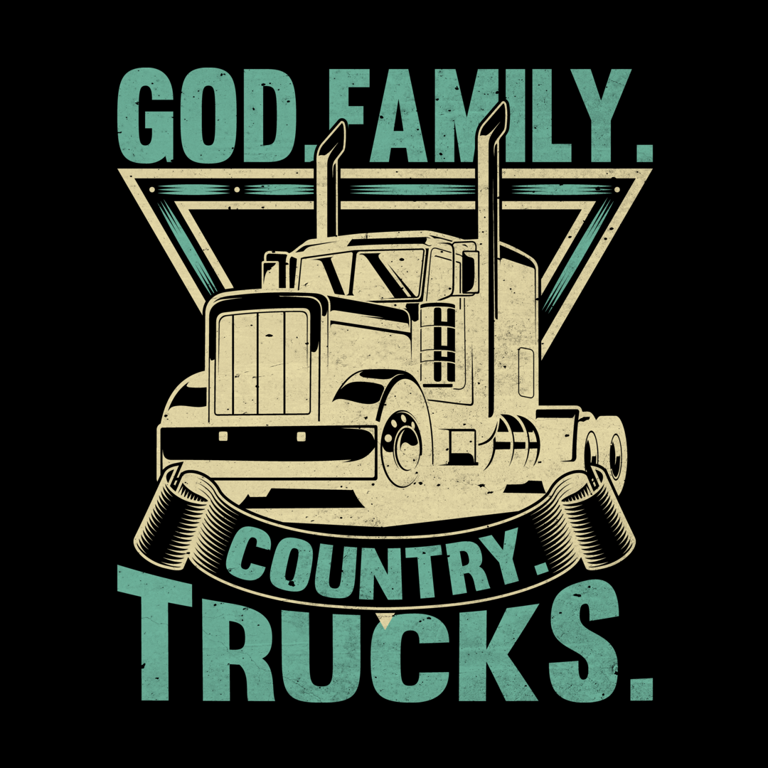 God Family Country Trucks